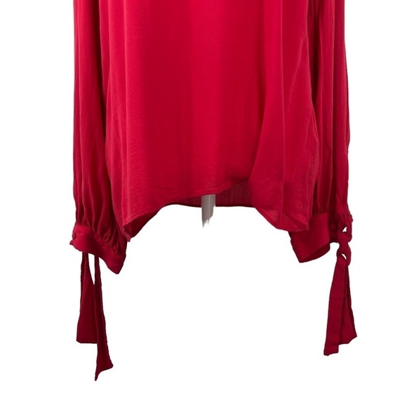 BANANA REPUBLIC WOMEN'S BOAT NECK WITH LONG TIE SLEEVES - Picture 5 of 10